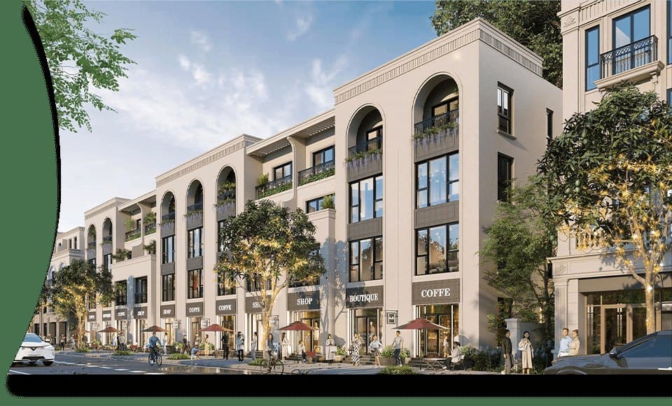 Shophouse tại Vinhomes Green Paradise Cần Giờ