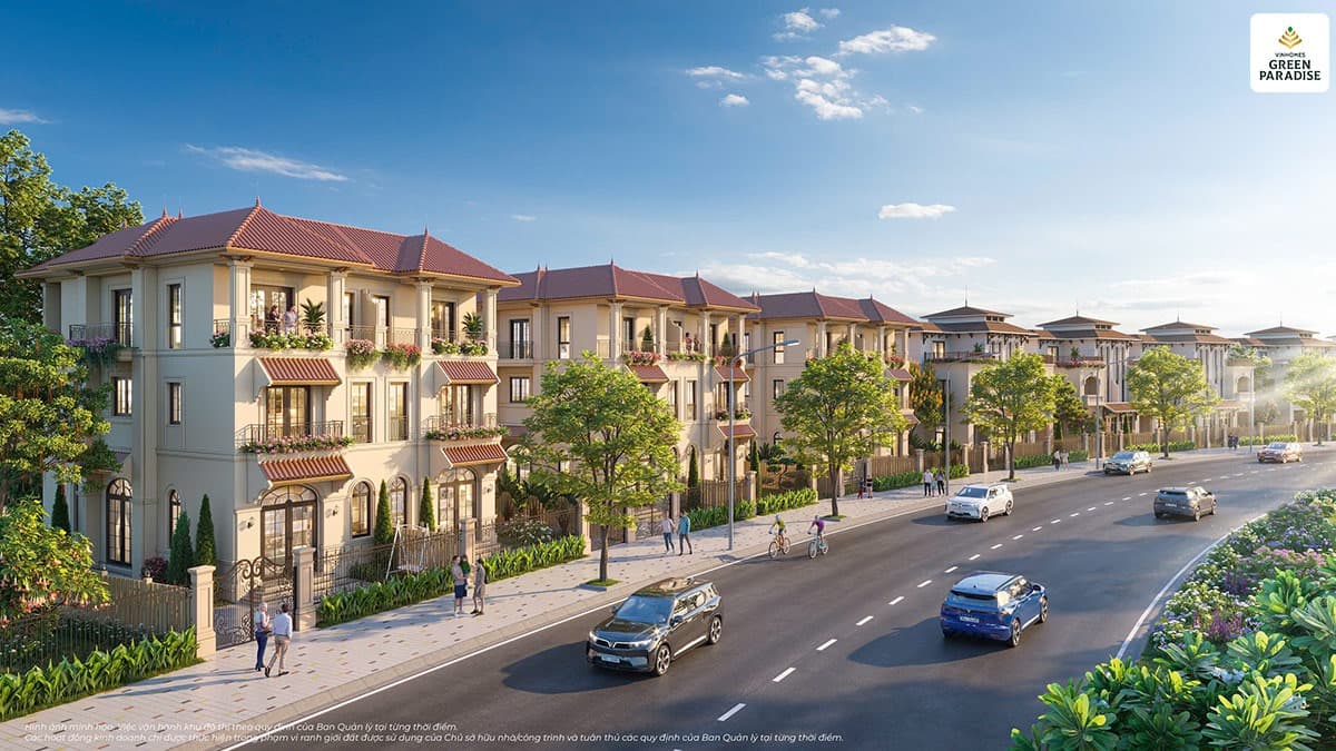Biệt thự song lập tại Vinhomes Green Paradise Cần Giờ