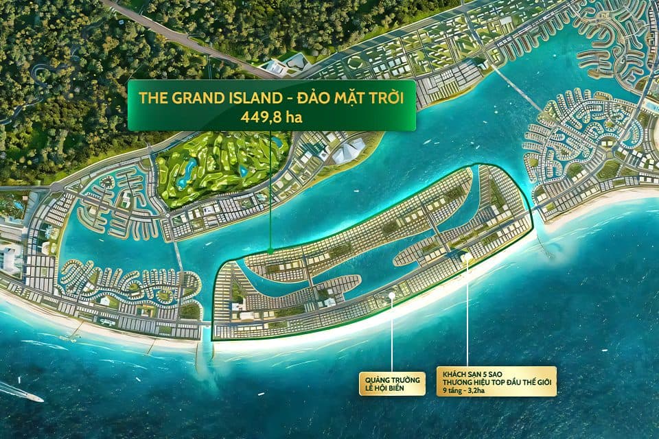 Phân khu đảo tại Vinhomes Green Paradise Cần Giờ